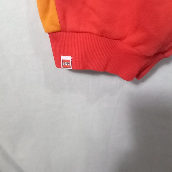 Lego + Target Red Orange Colorblock Jogger Pants Size 2X - Picture 3 of 5